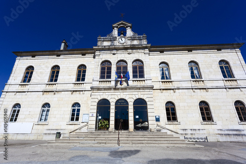 City council of Levier  Jura  Franche Comte  France