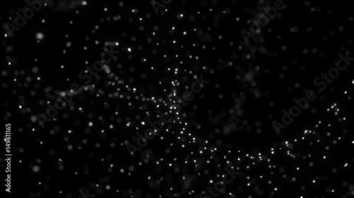 Overlay background. Exploding particles, flying fragments in different directions, twisting white dots. Smashing glass. You can use different types of overlay and get great effects.
