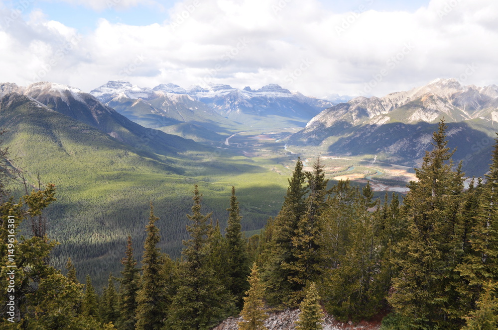 Fototapeta premium Canada Rocky Mountains