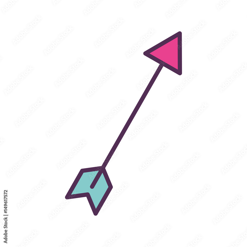 cupid arrow isolated icon vector illustration design cupid arrow isolated icon vector illustration design
