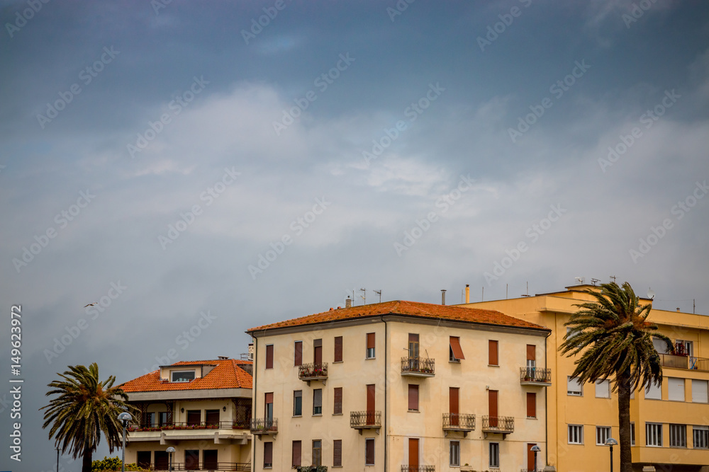 Fototapeta premium Dans le village de Orbetello en Toscane