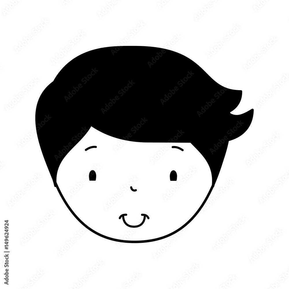 cute little boy character vector illustration design cute little boy character vector illustration design