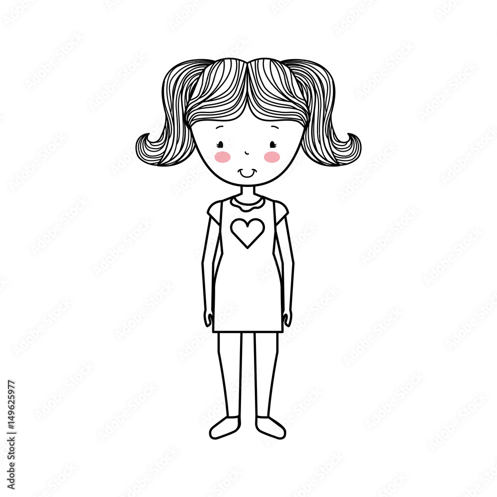 cute little girl student vector illustration design cute little girl student vector illustration design
