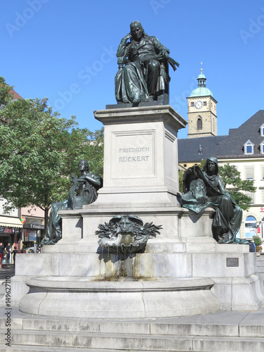 schweinfurt friedrich-rückert-denkmal