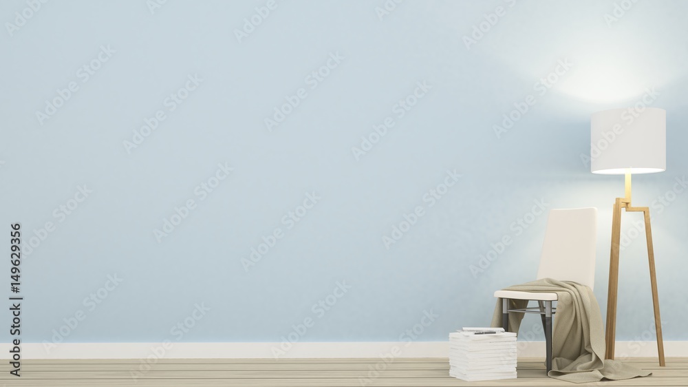 The Inerior Relax space in condominium - 3d rendering The Inerior Relax space in condominium - 3d rendering