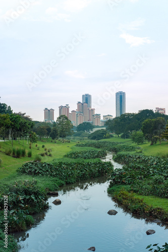 Photography water management in Bishan park