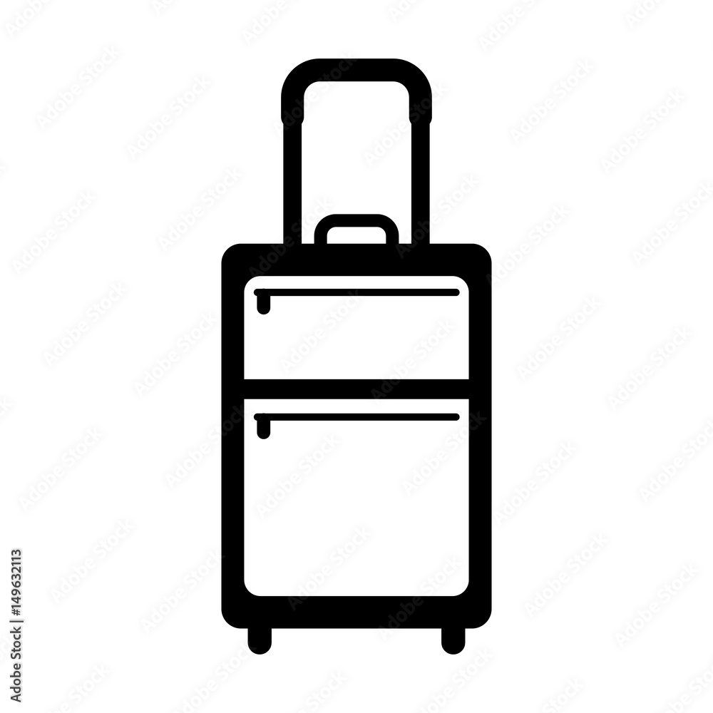 travel suitcase isolated icon vector illustration design travel suitcase isolated icon vector illustration design