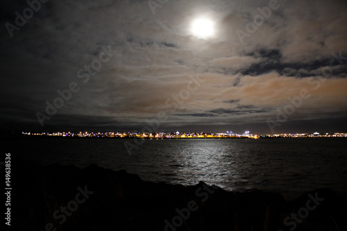 Reykjavik at night