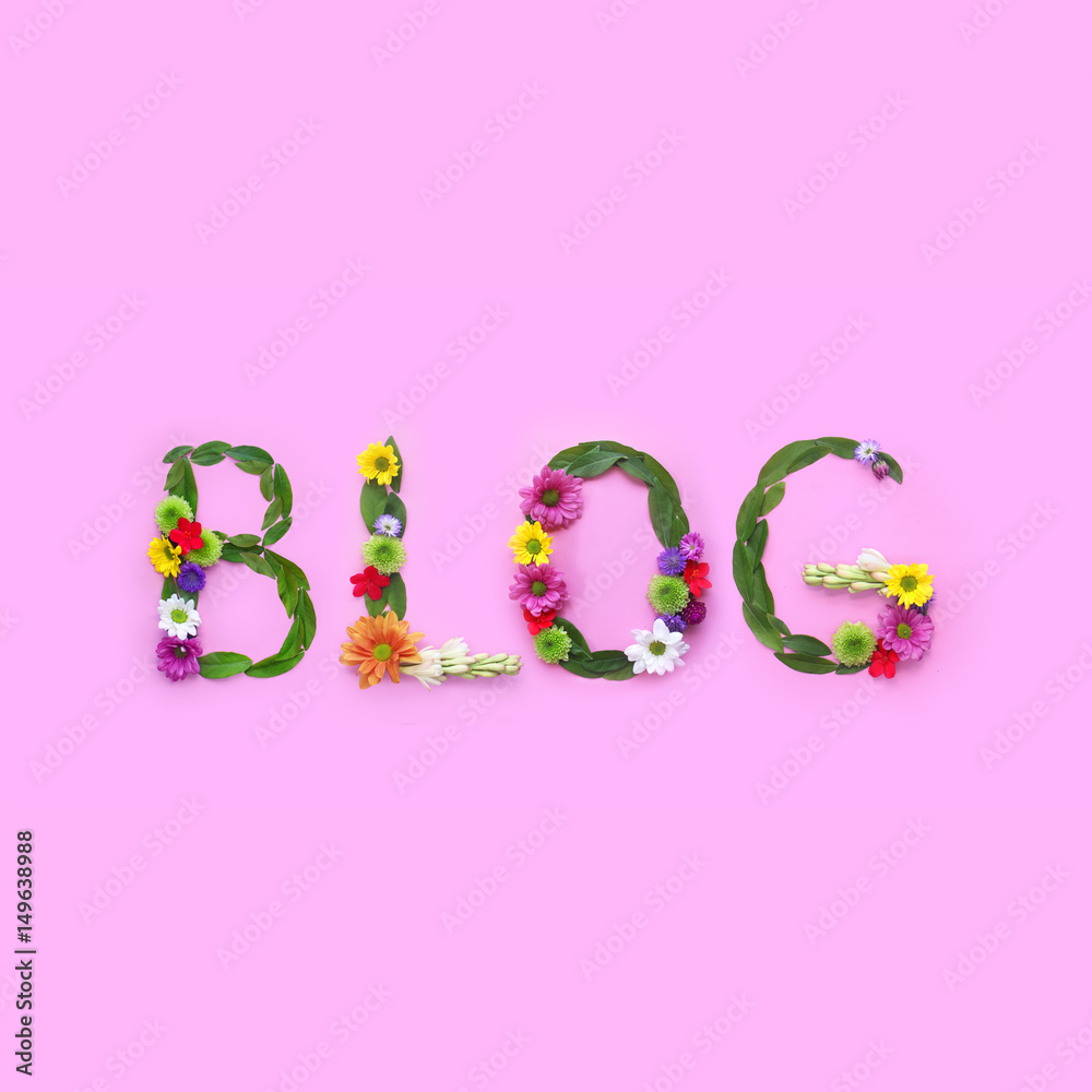 Blog. Motivation Typographic Poster. Social media concept. Blog. Motivation Typographic Poster. Social media concept.