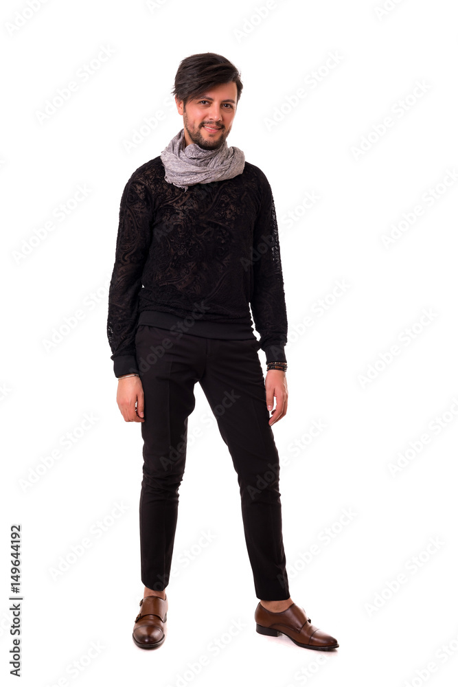 Fototapeta premium Studio shot of a young man