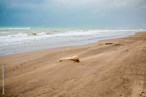 Plage de Principina a Mare du Parc naturel régional de la Maremma en Toscane