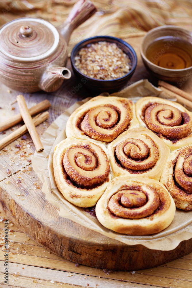 Fototapeta premium cinnamon rolls