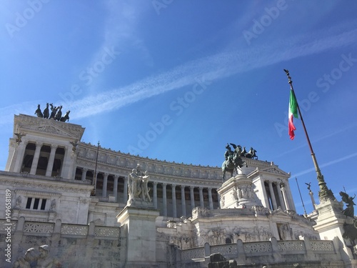 Vista del Vittoriano, Roma, Italia