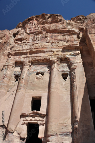 Jordan Petra the royal tomb photo