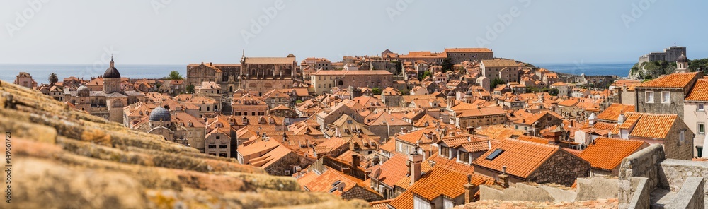 Dubrovnik rooftop panorama
