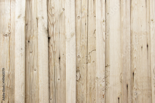 Light brown wood texture. Background light old wooden panels.Boards are nailed vertically