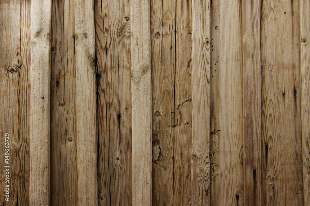 Light brown wood texture. Background light old wooden panels.Boards are nailed vertically Light brown wood texture. Background light old wooden panels.Boards are nailed vertically