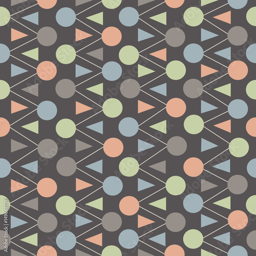 Abstract seamless background. Vector illustration.