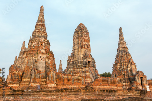 Wat Chaiwatthanaram Temple in Ayutthaya Historical Park  Thailand