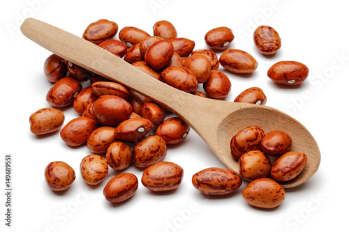 Dry pinto beans photo