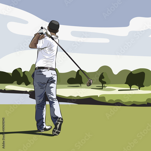 Golf player