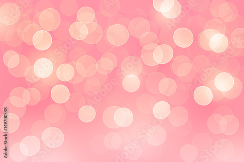 Abstract pink bokeh background