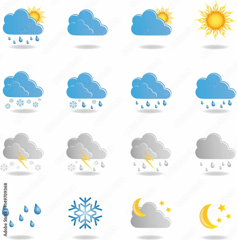 Weather icons Weather icons