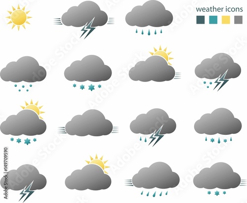 Weather figures graphic