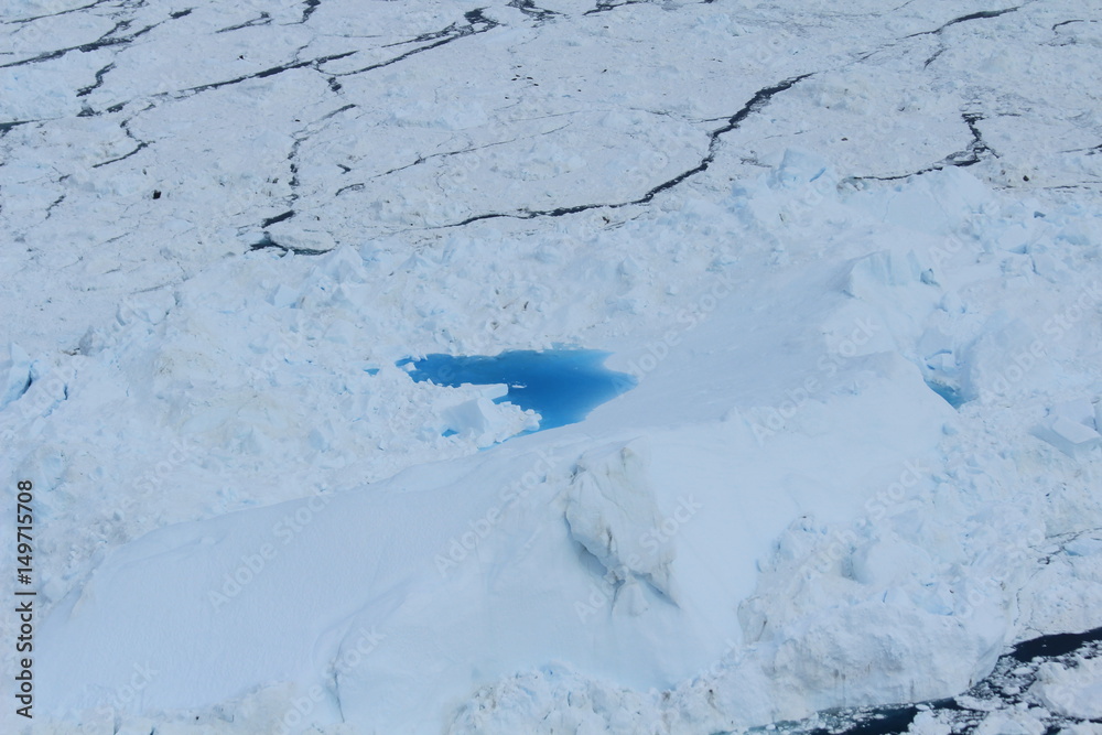 Glaciers from the sky - cessna tour in Ilulissat, Greenland 