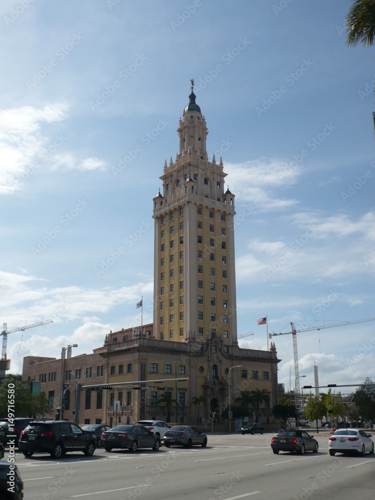 Freedom Tower in miami