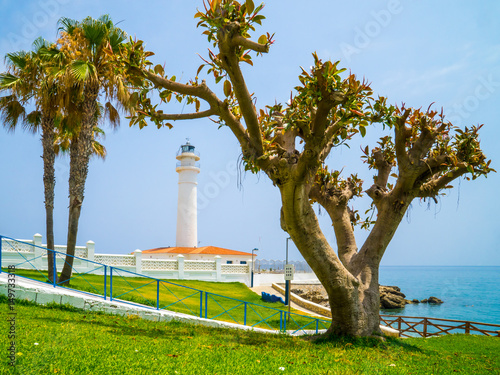 Spain, lighthouse in Torrox
