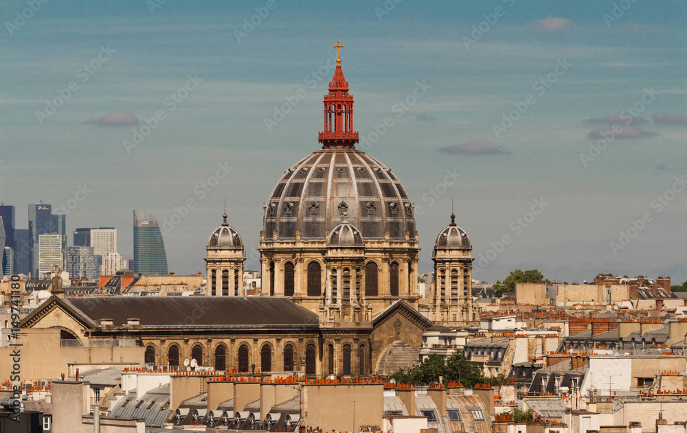Fototapeta premium The famous Church of St. Augustine, Paris, France.