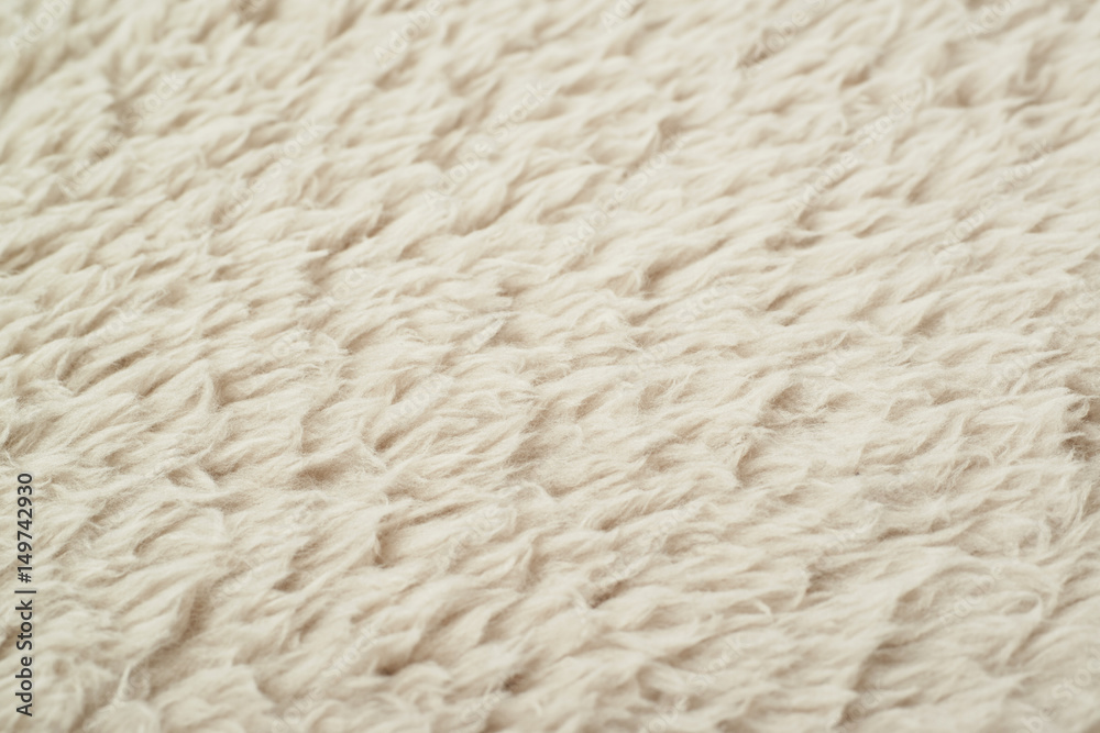 Close-up fragment of artificial fur