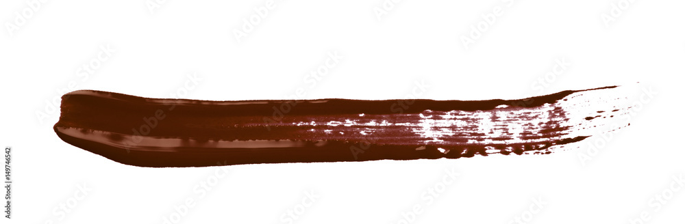 Line stroke of paint isolated Line stroke of paint isolated