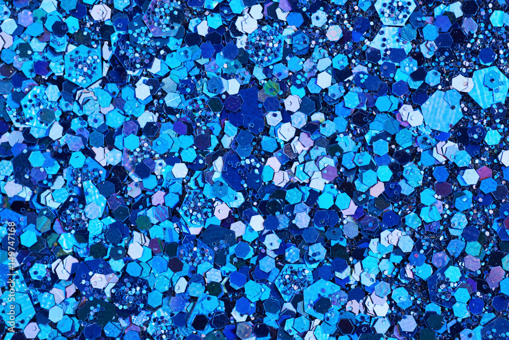 Surface coated with colorful sequins Surface coated with colorful sequins