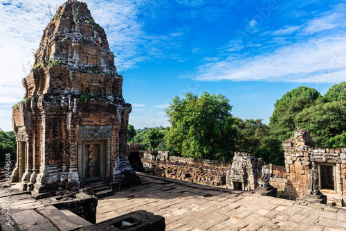 ruins of East Mebon temple, Angkor area, Siem Reap, Cambodia