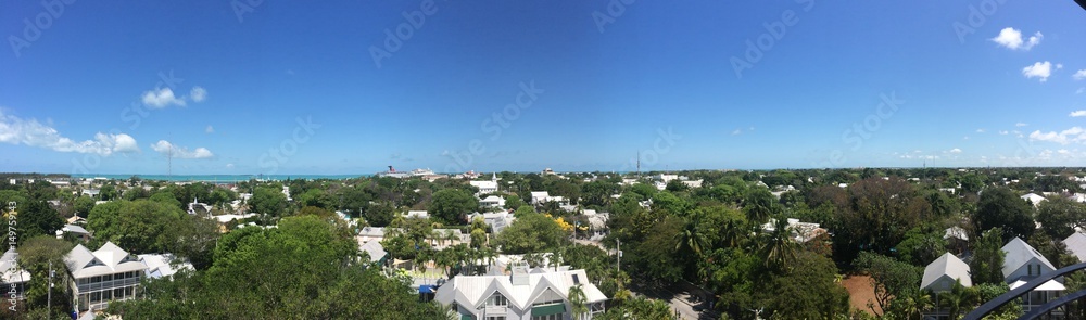 View from the Key West lighthouse