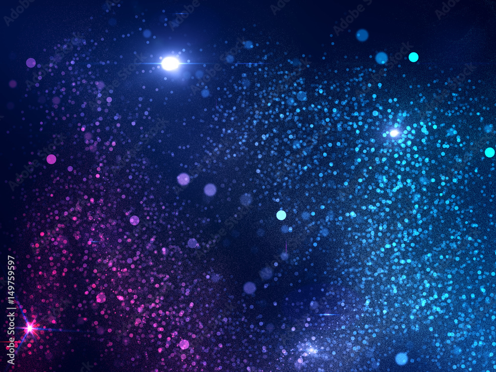 Obraz premium Creative blue wallpaper