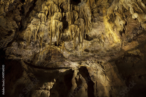 Schilderij op canvas Cave of St. Istvan. Hungary. Miskolc. Lillafured