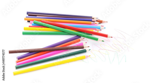 Colorful pencils.