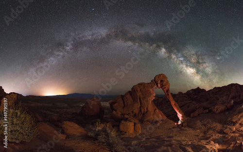 Elephant Rock Milky Way Panorama 