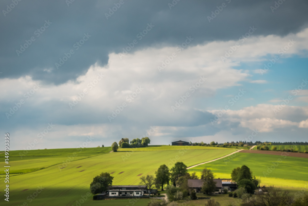 Fototapeta krajobrazu rolniczego