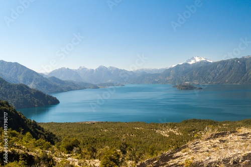 Lago Todos los Santos (Lake of all the Saints) with Monte Tronador volcano in background, Chile © Matyas Rehak