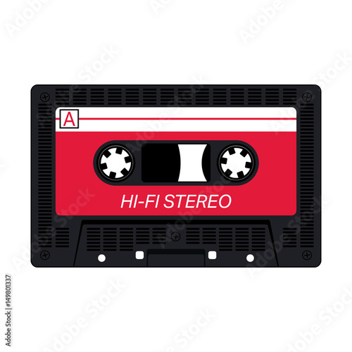 Compact audio cassette