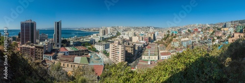 Panorama of Valparaiso, Chile