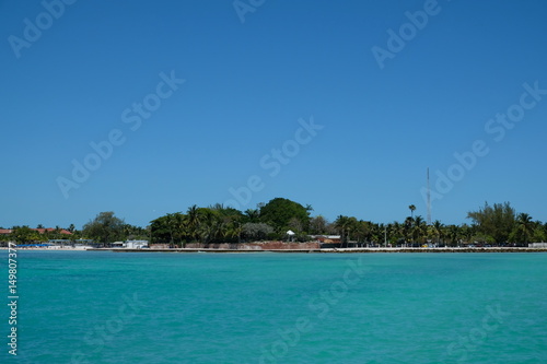 Coast of Key West in Florida