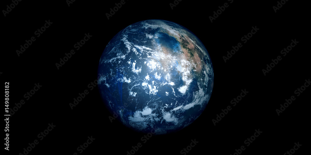 Extremely detailed and realistic high resolution 3D image of an Exoplanet. Shot from space. Elements of this image are furnished by Nasa. Extremely detailed and realistic high resolution 3D image of an Exoplanet. Shot from space. Elements of this image are furnished by Nasa.