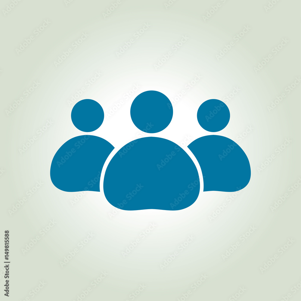 Team work icon. Office workers and business team. Team work icon. Office workers and business team.