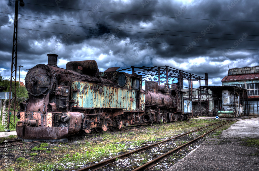 Obraz premium Vintage railway