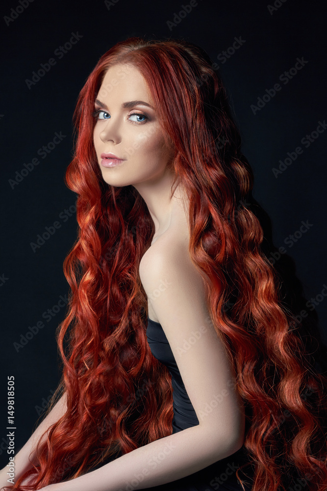 Curly red hair woman Images - Search Images on Everypixel